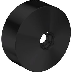 AXOR One rozet extens. 1gat wastafelkraan Select wand mat zwart