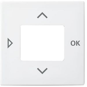 Centraalplaat voor timer/CO2/thermostaat SI-B alpinwit (6435-914)