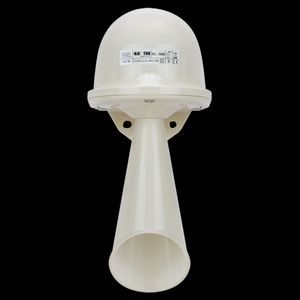 Signaalhoorn kunststof 24Vdc IP54 100dB/A uitstelfunctie