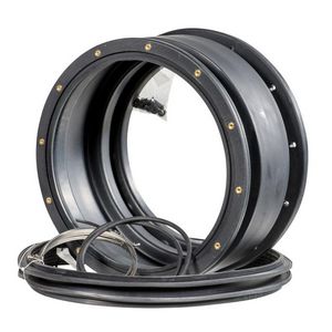 Muurkraag+spanbanden EPDM/RVS MK 630+hoogtevereffeningsstuk