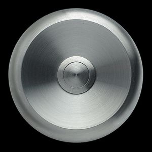 RVS beldrukker rond opbouw
