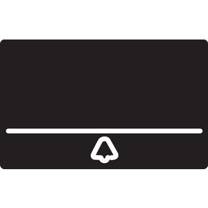 Vervangbare reservenaamplaat de Home Control videobuitenpost