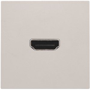 Afwerkingsset met HDMI-naar-HDMI-aansl. light grey