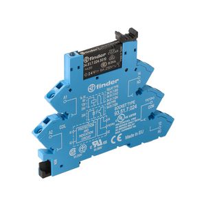 Interfacerelais 1 wisselcontact 6A 12V DC S.