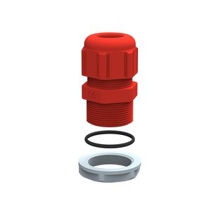 Wartel ISO16 IP68 rood