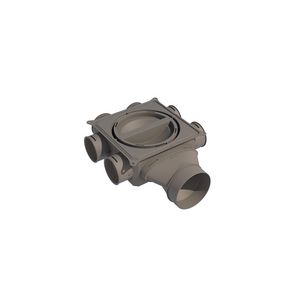 Lvd-kast flat 6x dn75 d125