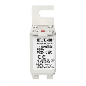 Zekering hoge snelheid 200A AC 690V 200kA 00 aR IEC VVE=6