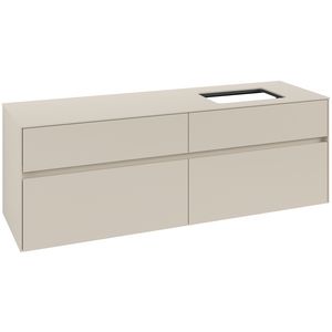 Wastafelonderkast Collaro 1600x548x500mm Cashmere Grey C12200VN