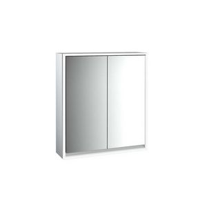 Led-Spiegelkast Loft opbouw 600mm 2 deur