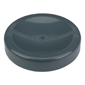 PVC kap voor spie-eind 400mm grijs