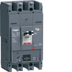 Vermogensautomaat h3+ P630 Energy 3P3D 400A70kA boutaansl.