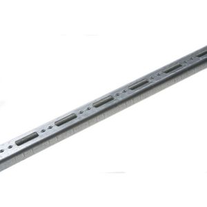 Lengte a 2mtr. montagerail rapid rechth dubbel rond verzinkt WM1 30x15mm