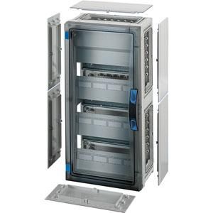 au. beh. 36 modul 3x12,BM3 wand Dicht Transparant deur PE+N