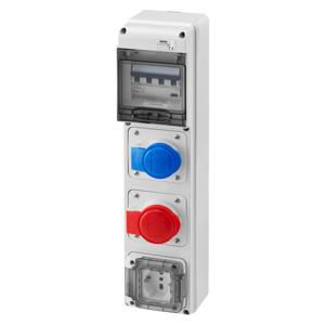 Q-DIN 5 DBO-2 IEC 309-1 SCHUKO WCD-IP44