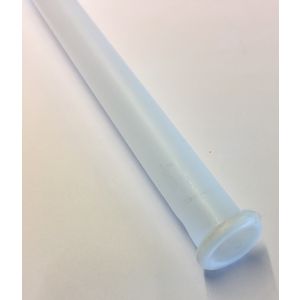 Stromingsbuis LDPE 1640mm v. radiatorhoogte 1800mm (inkortbaar)