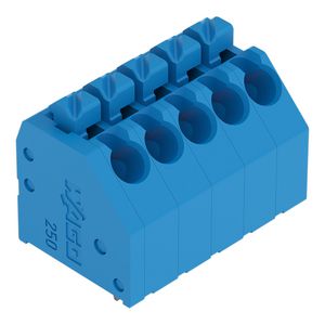 Printklem Drukknop 1,5mm² blauw 250-205/000-006 VVE=60