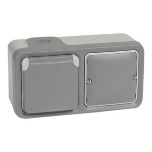 Geconnecteerde wandcontactdoos RA WN Plexo