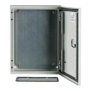 Wandkast IP66 incl. 2mm montageplaat HxBxD=400x300x150mm