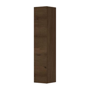 Hoge kast uni grls. fineer Chocolate 360x370x1690mm