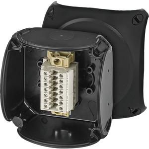 Ex-Kabeld. IP66 met 7x Rijgk. 1,5-2,5mm2 Zwart