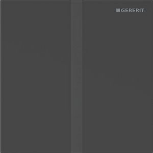 Urinoirsturing elektronisch netvoeding type 40 SQUARE: mat zwart/easy to-clean