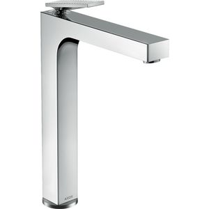 AX Citterio 1-hendel wastafelkraan 280 Rhombic Cut chroom