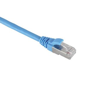 netwerkkabel / patchkabel CAT6 Shielded S/FTP PVC mol. blauw 10mtr.