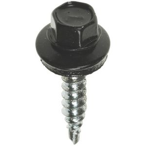 Doos a 50st. Boorschroef 4,8x28mm met ring 14mm RAL5015