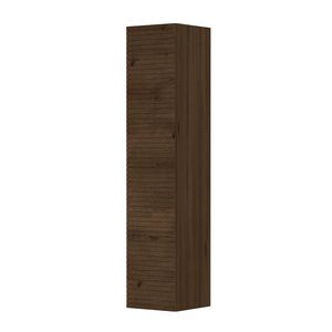 Hoge kast grls. HO gefr. fineer Chocolate 360x370x1690mm