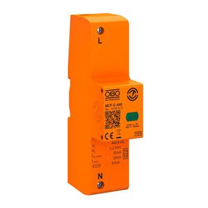 Bliksemstroomafleider 440V oranje