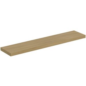 Conca console 2400x505x80mm zonder uitsnijding light oak