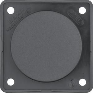 Blindplaat berker Integro antraciet