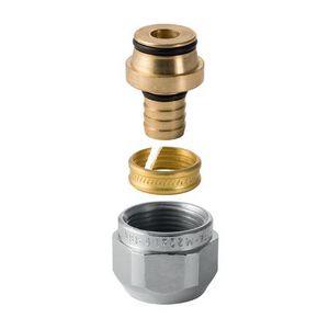 Klemkoppeling Flowfit ML BI messing d16-M22BIx1.5mm VVE=2