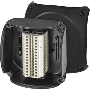 Ex-Kabeld. IP66 met 14x Rijgk. 1,5-6mm2 Zwart