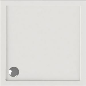 Douchebak vierkant Maia 80x80cm wit