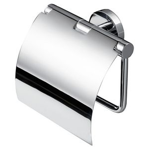 Closetrolhouder chroom met klep NEMOX
