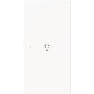 Free@Home bedieningswip rechts 2-voudig licht art-matwit (6231-22-44M)