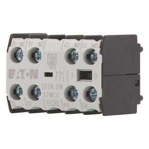 Hulpcontacten 2M+2V opbouw schroefaansluiting 22DILEM VVE=5