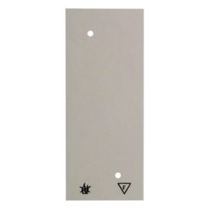 Bodemplaat voor 3-v WCD zelfdovend opbouwserie