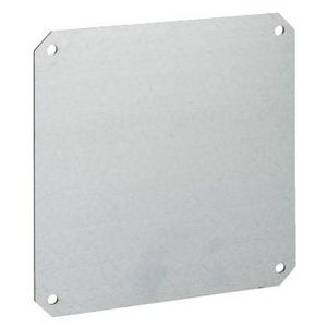 Montageplaat voor PLS kast 270x270mm Metaal