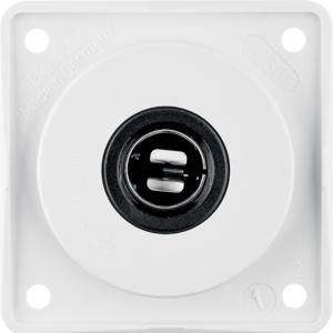 Wandcontactdoos 12V 16A berker Integro polarwit