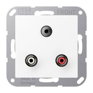Afdekking A500 matwit voor Audio/Jack