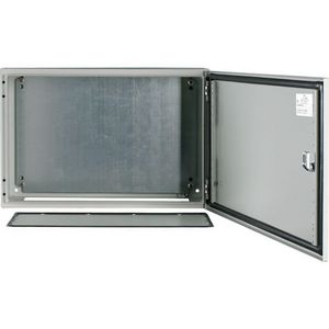 Wandkast IP66 incl. 2mm montageplaat HxBxD=400x600x200mm