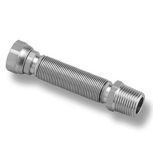 Aansluitleiding C-pipe DN25 1" bi.xbu. L=200-410mm RVS