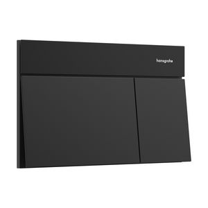 Drukplaat iFrame Element E dual flush mat zwart