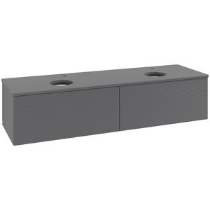 Wastafelonderkast Antao 1600x360x500mm Antr. Matt Lacquer L39150GK