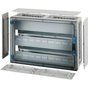 au. beh. 54 modul 2x27 BM4 wand Dicht Transparant deur PE+N
