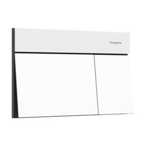 Drukplaat iFrame Element E dual flush mat wit