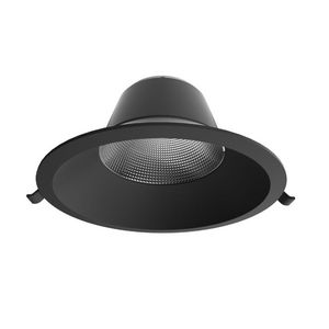Refl downlight eco diam.220mm zwart 5-CCT 620mA zonder voedi