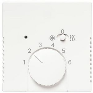 Centraalplaat voor thermostaat 1099 UHKEA f-matwit